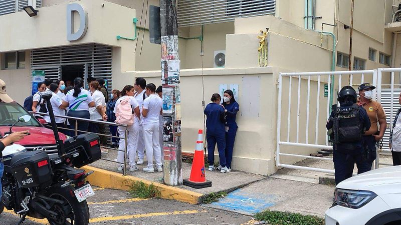 Fuerte movilización en la Facultad de Medicina